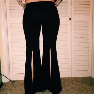 Black Flare pants